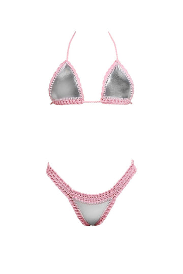 Bikini “Pink Panter” - Double Face Handmade in Brazil - Franticsince1990