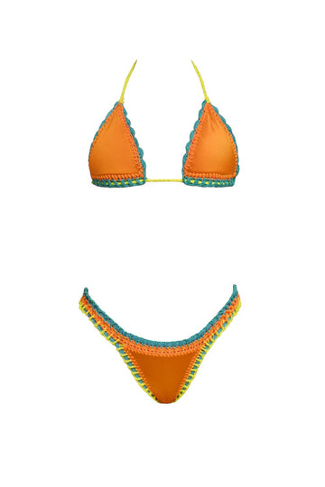 Bikini “Alba” - Double Face Handmade in Brazil - Franticsince1990