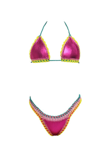 Bikini “Azalea” - Double Face Handmade in Brazil - Franticsince1990