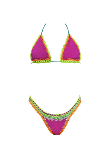 Bikini “Zanae” - Double Face Handmade in Brazil - Franticsince1990